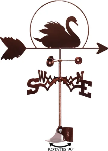 Vista 2 de SWEN Products Veleta SWAN Bird (montaje ajustable incluido)