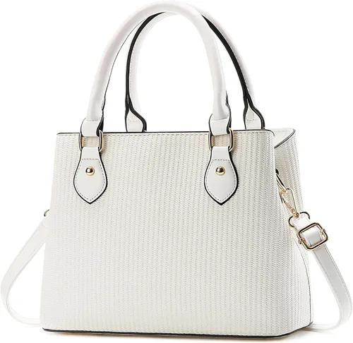 Vista 11 de CHICAROUSAL Monederos y bolsos de mano para mujeres, bolsos cruzados de cuero para mujeres, bolso de hombro tipo tote para mujeres