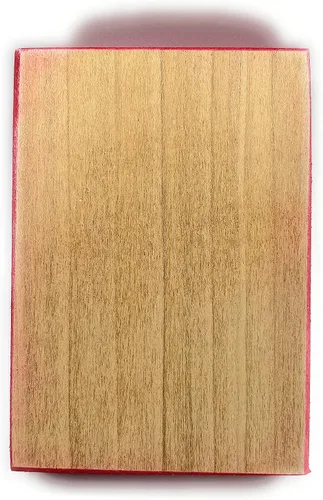 Vista 2 de Icono cristiano ortodoxo griego de madera San Antonio el Grande (2.5" x 3.5")