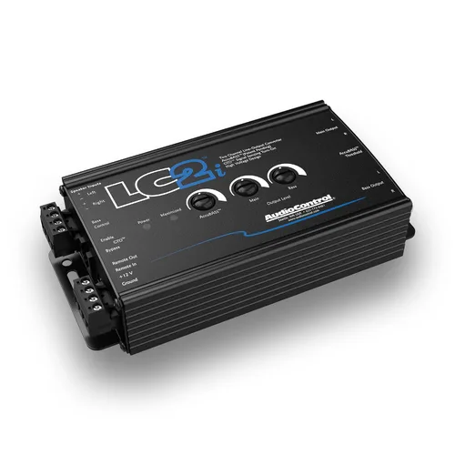 Vista 4 de AudioControl LC2i - Convertidor de salida de línea de 2 canales con control remoto de tablero ACR-1 y AccuBASS para agregar subwoofers