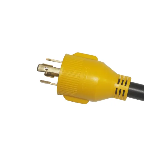 Vista 7 de 30M30F Cable adaptador eléctrico para cámper de 30 A, de macho de 4 clavijas a hembra de 30 A y 12 pulgadas