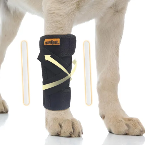 Vista 10 de Soporte de corvejón grande para perro (40-90 libras), soporte de pata trasera de alta resistencia para labrador, pastor alemán, golden retriever