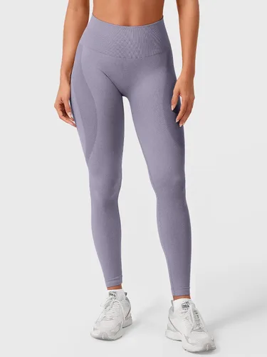Vista 88 de HIGORUN - Leggings sin costuras para mujer, moldeadores, con diseño gráfico de sonrisas, de cintura alta, para el gimnasio, yoga o hacer ejercicio