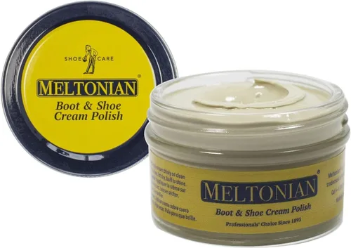 Vista 65 de Meltonian Betún en Crema para Zapatos, Betún para Botas, Betún para Zapatos de Cuero a Base de Aceite con Cera de Abejas, Restaura y Protege, Más