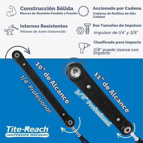 Vista 2 de TITE-REACH Llave de extensión (paquete combinado)
