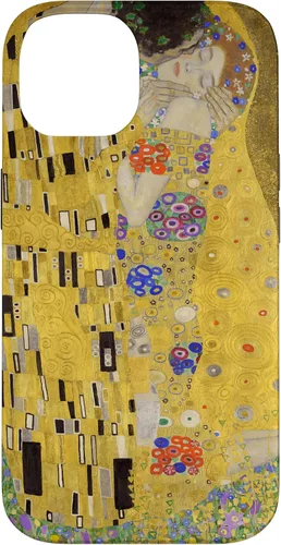 Vista 4 de Gustav Klimt's The Kiss Famous Painting Case for iPhone 17