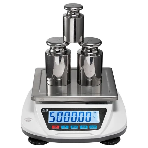 Vista 7 de Báscula analítica electrónica digital de laboratorio, escala de oro de joyería científica de precisión de 0.00 oz, balanza de carga superior, pesaje