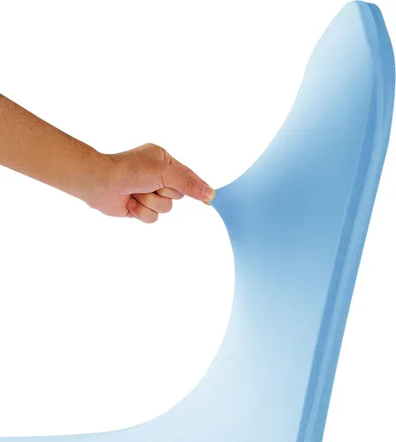 Vista 108 de Funda de elastano para silla, 12 unidades, fundas para silla, fundas para sillas de sala de estar, funda extraíble lavable y elástica para silla