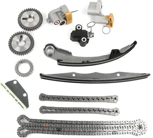 Vista 23 de Kit de cadena de distribución del motor w/VVT para Discovery Sport 2015-2018 1999CC 122Cu para Evoque 2.0L 2012-2017 Reemplazar #
