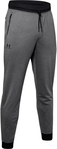 Vista 13 de Under Armour Sportstyle - Pantalones deportivos de tricot para hombre (011) Mod Gris/ Blanco