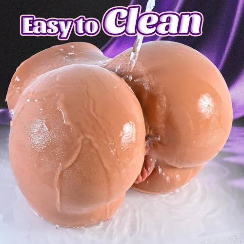 Vista 7 de Muñeca sexual masturbadora masculina de 7.3 libras para hombres, coños de bolsillo realistas con culo grande y gordo, vagina falsa con vagina