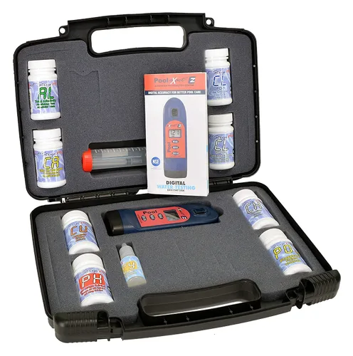 Vista 8 de Kit de iniciación para fotómetro Exact® Pool EZ 486201-K 10 parámetros - F/C/T cloro, pH, alcalinidad, calcio, cianúrico, cobre, sal y fosfato