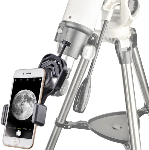 Vista 4 de Adaptador de teléfono inteligente Starboosa para telescopio, soporte de cámara, soporte universal para teléfono, funciona con telescopio