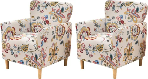 Vista 24 de FUANGUI Funda para Sillón de Banquete con Brazos Fundas para Sillas Elásticas Funda para Sillón Club Funda Suave para Sillón Sofá Cubiertas