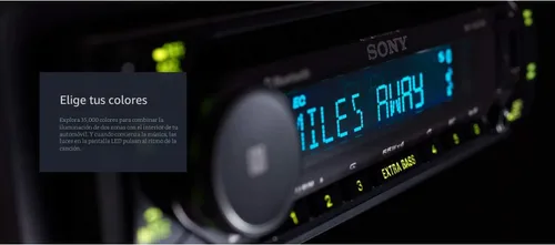 Vista 3 de Sony MEX-N5300BT - Radio de coche estéreo Single Din con Bluetooth, reproductor de CD, USB/AUX