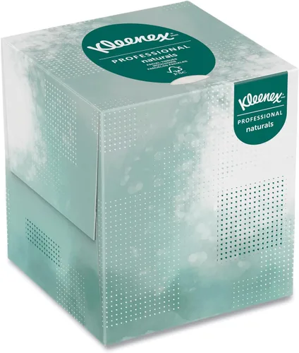 Vista 2 de Kleenex 21272BX Naturals - Pañuelo facial, 2 capas, blanco, 95 hojas (1 caja)