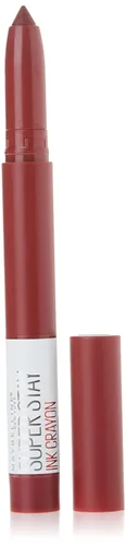 Vista 12 de Maquillaje de lápiz labial Maybelline Super Stay Ink Crayon, lápiz labial mate con punta de precisión con sacapuntas integrado, larga duración