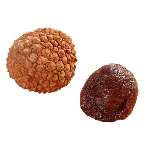 Vista 4 de Fujian Specialty Litchi seco, fruta regordita, hoyo pequeño 17.6 onzas