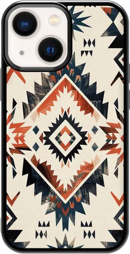 Vista 458 de Funda de teléfono Qizijio estilo azteca a prueba de golpes y protectora para iPhone 7/8/SE