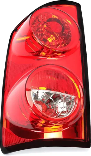 Vista 2 de HECASA Luz trasera compatible con Dodge Ram 1500/2500/3500 2007-2009 Pickup Conjunto de lámpara trasera de repuesto izquierdo para 55277303AB