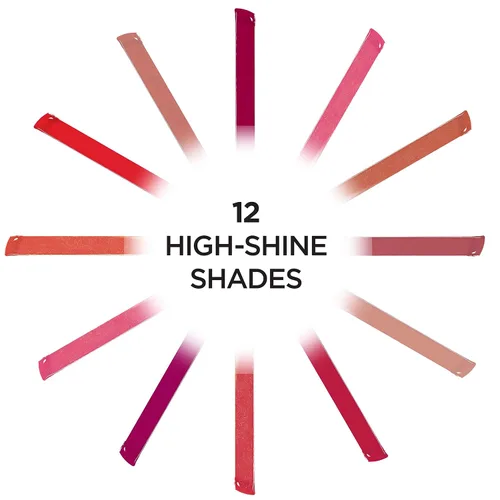 Vista 9 de L'Oreal Paris Brilliant Signature - Lápiz labial brillante para labios, Be Captivating, 0.21 onzas líquidas.