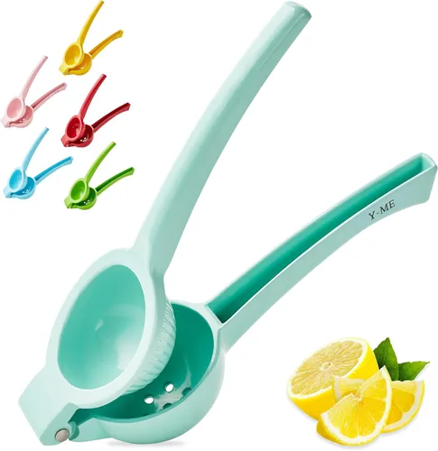 Vista 12 de Exprimidor manual Citrus Lemon Squeezer,Exprimidor de frutas Lime Press Metal,Herramienta profesional de la cocina del exprimidor de la mano