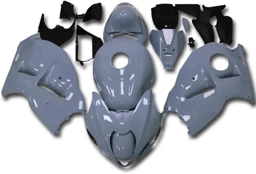Vista 23 de Carenado completo azul mate para Suzuki 1997-2007 GSXR 1300 Hayabusa Gen1 inyección ABS plásticos posventa carrocería kit de carrocería 1998 1999