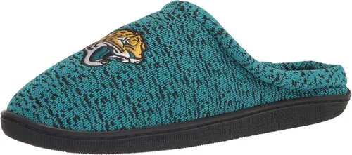 Vista 18 de FOCO NFL - Pantuflas para hombre con suela Cupsole tejidas en poliéster
