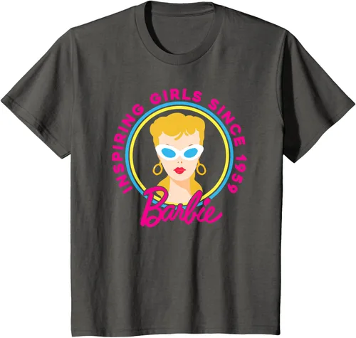 Vista 41 de Barbie - Camiseta inspiradora del 60 aniversario para niñas desde los 59 Negro