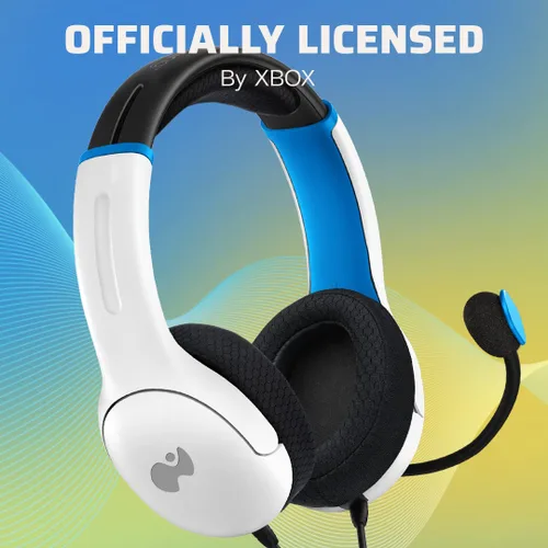 Vista 5 de PDP Gaming AIRLITE Xbox Headset with Microphone, Series XSXbox OnePCWindows, Lightweight Stereo Headphones, Wired Power, Noise-Cancelling mic- Ion
