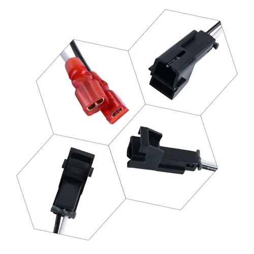 Vista 3 de HSTECH 72-4568 2 pares (paquete de 4) arnés de altavoz para vehículos motorizados generales seleccionados adaptadores totales