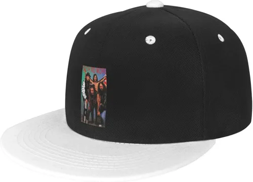 Vista 2 de Morbid Music and Angel - Sombrero de estilo hip hop para adultos, de ala plana, para hombre y mujer