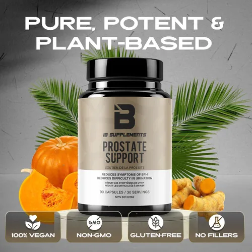 Vista 8 de Iron Brothers Soporte de próstata para hombres – Saw Palmetto, Pygeum y semillas de calabaza – Reduce la micción nocturna y apoya el flujo saludable