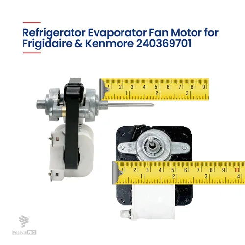 Vista 4 de ForeverPRO 5303918549 Kit del motor del ventilador del evaporador para el refrigerador Frigidaire 5304445861 241537301 240315802 1637660