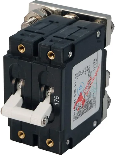 Vista 7 de Blue Sea Systems Disyuntores de palanca de doble polo serie C