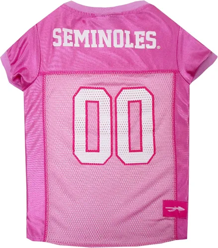 Vista 42 de Pets First Camiseta de la NCAA para perros y gatos, camiseta rosa de California Golden Bears, talla XS. Lindo traje rosa para mascotas
