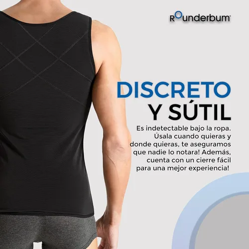 Vista 5 de Rounderbum Xtreme - Camiseta de compresión para hombre