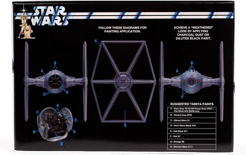 Vista 4 de AMT Star Wars: A New Hope TIE Fighter Kit de modelo a escala 1:48