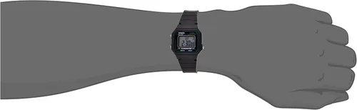Vista 6 de Casio plástico negro watch-w-217h-1avef