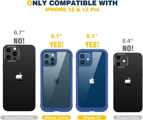 Vista 342 de DIACLARA - Funda transparente compatible con iPhone XR 6.1 pulgadas 2018