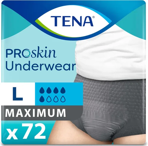 Vista 7 de Tena ProSkin - Protector de absorción moderada masculino, gris medio, 20 unidades Desechable