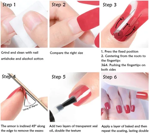 Vista 6 de 14 Hojas de Pegatinas para Uñas con Brillo Degradado de Color, Envolturas Completas de Esmalte con Brillo, Tiras Adhesivas de Arte de Uñas