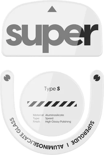 Vista 7 de Pulsar Gaming Gears Superglide Type-S Patines para GPro X Superlight 1, negro