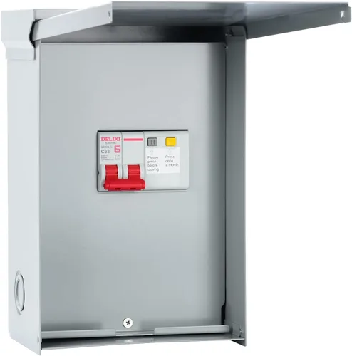 Vista 10 de briidea Panel de spa de 50 amperios con disyuntor GFCI de 3 polos y 50 amperios, impermeable IP 65, ideal para spas, jacuzzis, piscinas, hogar