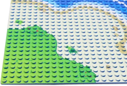 Vista 6 de Placas base de 32 x 32 pulgadas con placas de construcción clásicas