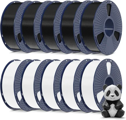 Vista 46 de SUNLU - Filamento PLA Plus para impresora 3D, 1.75 mm, bobina de 1 kg (2.2 lb), enrollado de forma ordenada, precisión dimensional ±0.02 mm