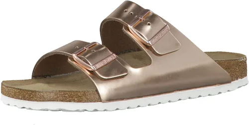 Vista 126 de Birkenstock Sandalias unisex Arizona con plantilla suave para adultos Lima activa