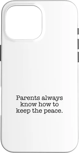 Vista 19 de iPhone 16 Parents always know how to keep the peace. Case