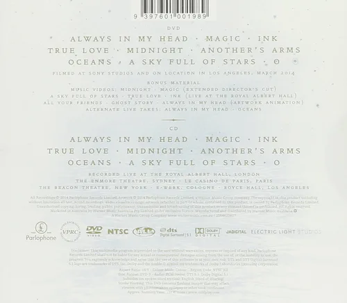 Vista 2 de COLDPLAY - GHOST STORIES LIVE 2014