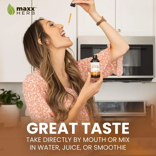 Vista 4 de Maxx Herb Extracto de raíz de astrágalo: la tintura líquida de máxima fuerza se absorbe mejor que las cápsulas o el polvo, para apoyo inmunológico